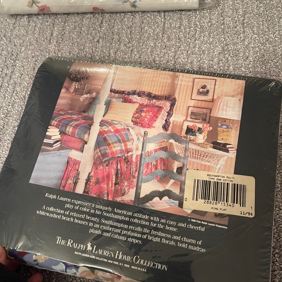 Ralph Lauren king flat sheet - Picture 4 of 7